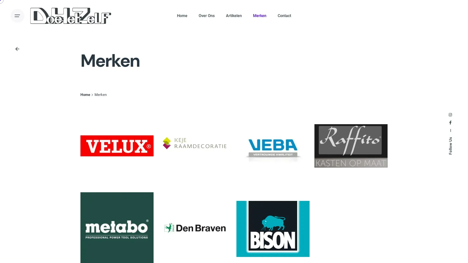 VanDijkDHZ website merken | Strijx