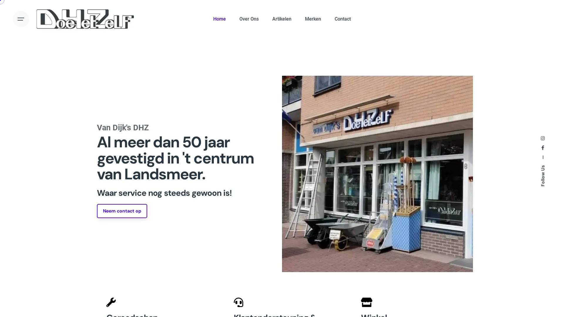 VanDijkDHZ website | Strijx